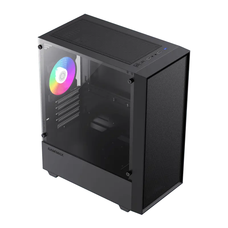 Gamemax STORM Mini-Tower Negru