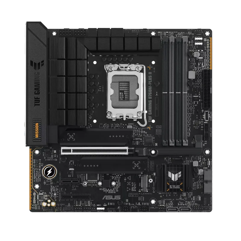 ASUS TUF GAMING B760M-PLUS II LGA1700 Micro-ATX