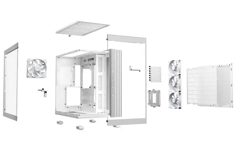 be quiet! LIGHT BASE 600 LX Midi-Tower White
