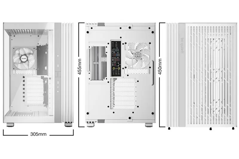 be quiet! LIGHT BASE 600 LX Midi-Tower White