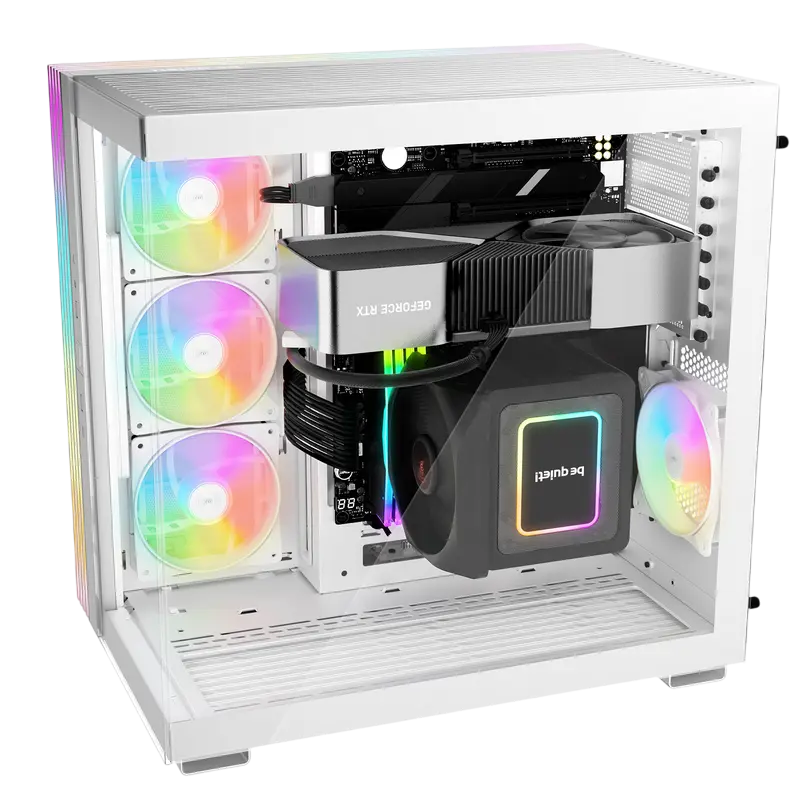 be quiet! LIGHT BASE 600 LX Midi-Tower White