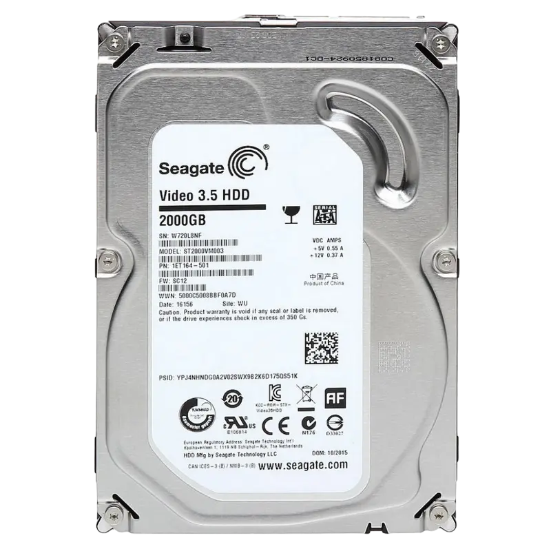 Seagate Video 3.5 HDD 2 TB