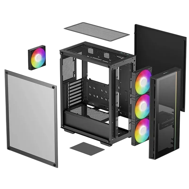 Deepcool MATREXX 55 V4 Midi-Tower Negru