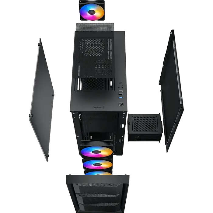Deepcool MATREXX 50 MESH 4FS Midi-Tower Negru