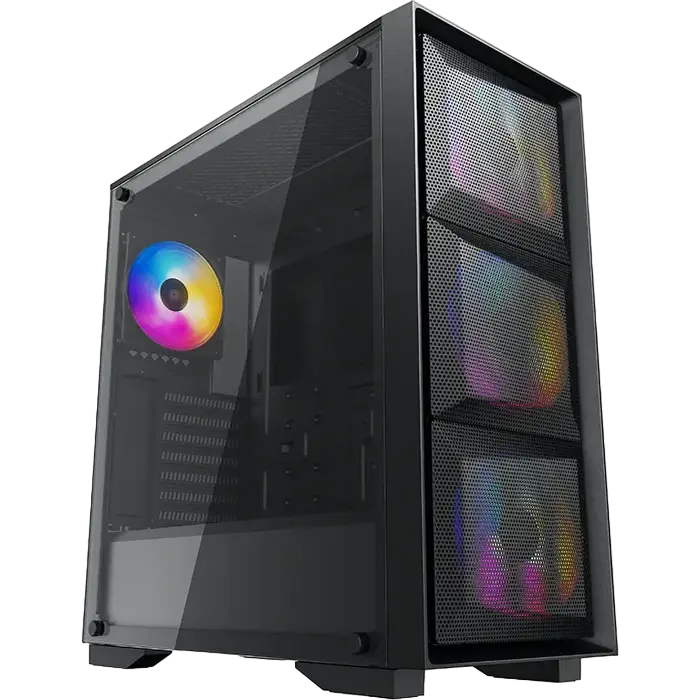 Deepcool MATREXX 50 MESH 4FS Midi-Tower Negru