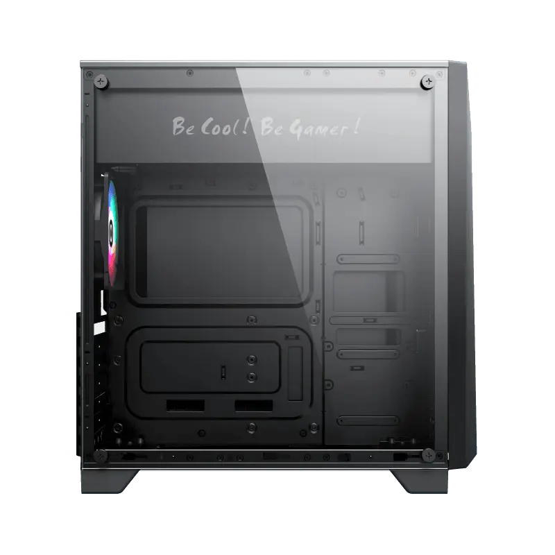 Gamemax NOVA N6 Midi-Tower Negru