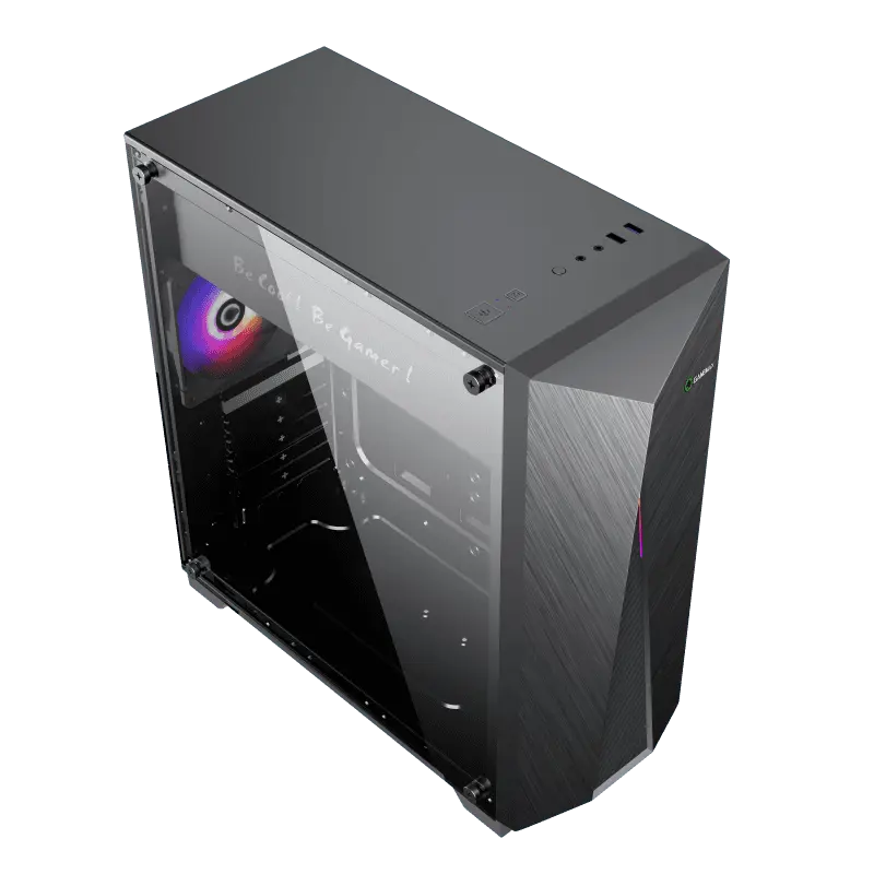 Gamemax NOVA N6 Midi-Tower Negru