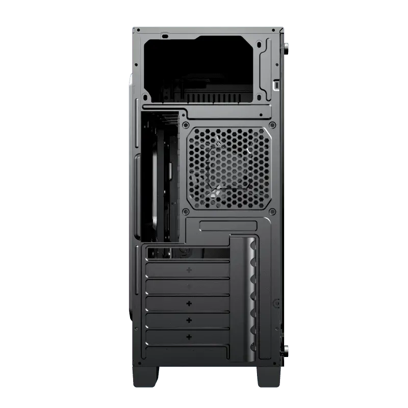 Gamemax NOVA N6 Midi-Tower Negru