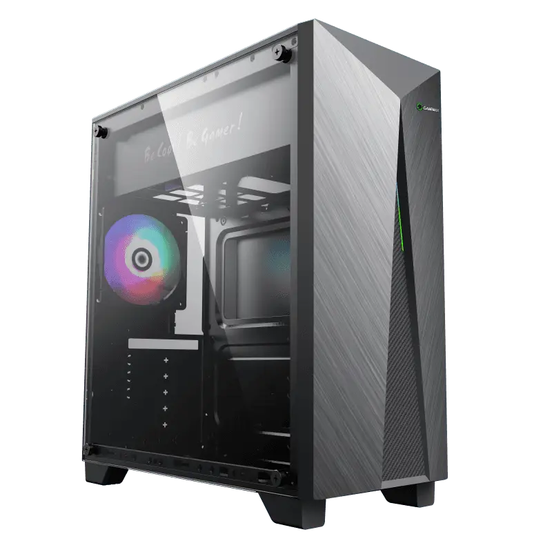 Gamemax NOVA N6 Midi-Tower Negru