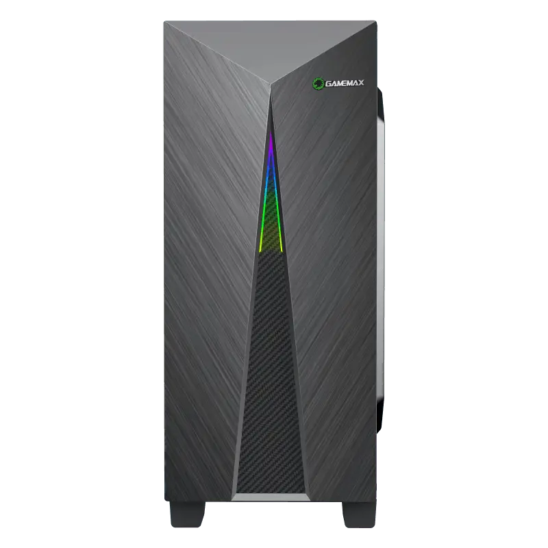 Gamemax NOVA N6 Midi-Tower Negru