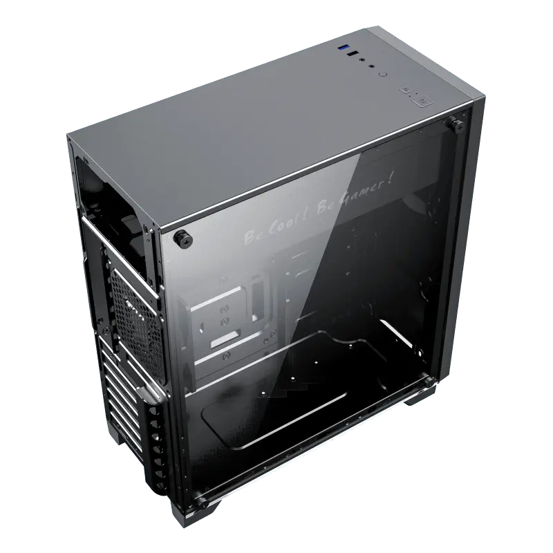 Gamemax NOVA N6 Midi-Tower Negru