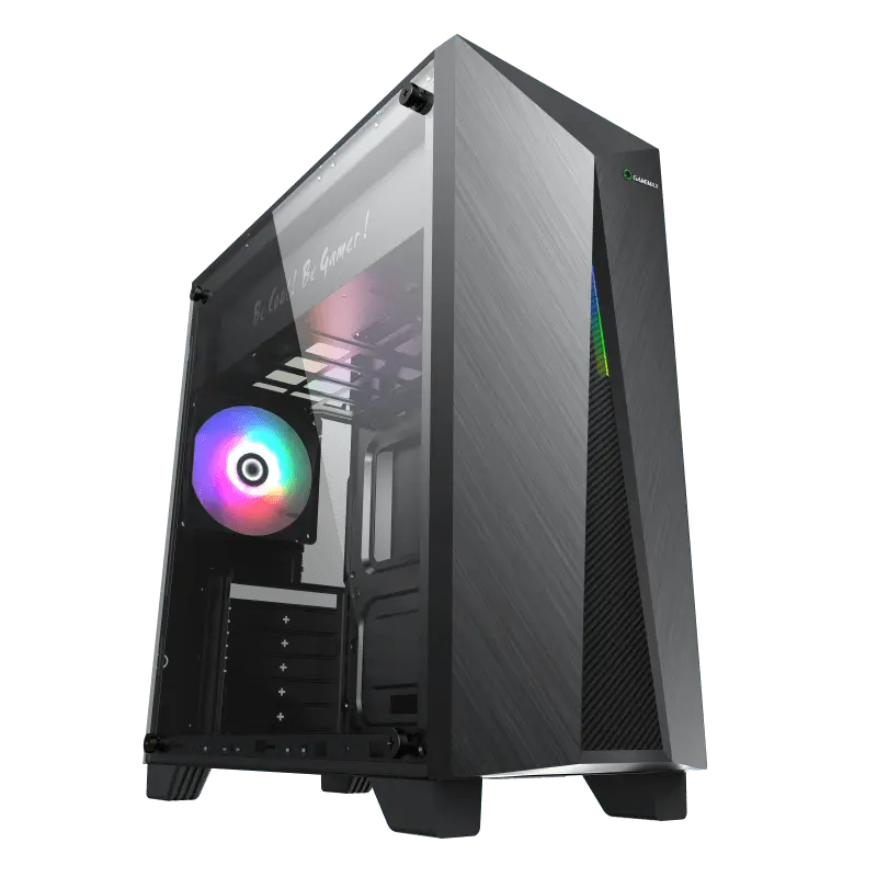 Gamemax NOVA N6 Midi-Tower Negru