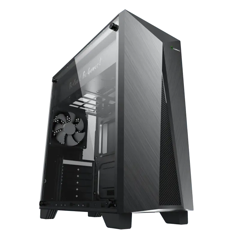 Gamemax NOVA N6 Midi-Tower Negru