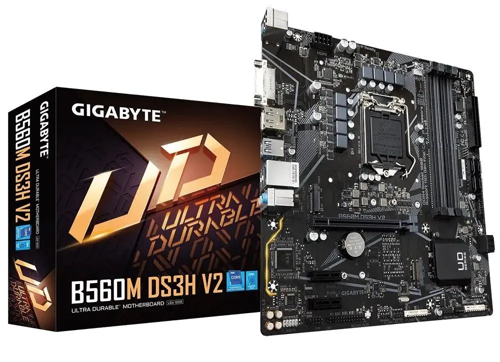 Gigabyte B560M DS3H V2 LGA1200 Micro-ATX