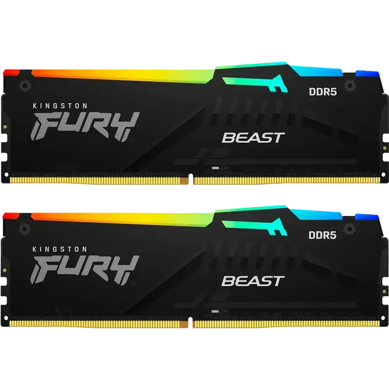 Kingston FURY Beast RGB 128GB DDR5 5600MHz