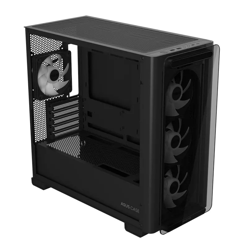 ASUS A23 PLUS TG ARGB Mini-Tower Negru