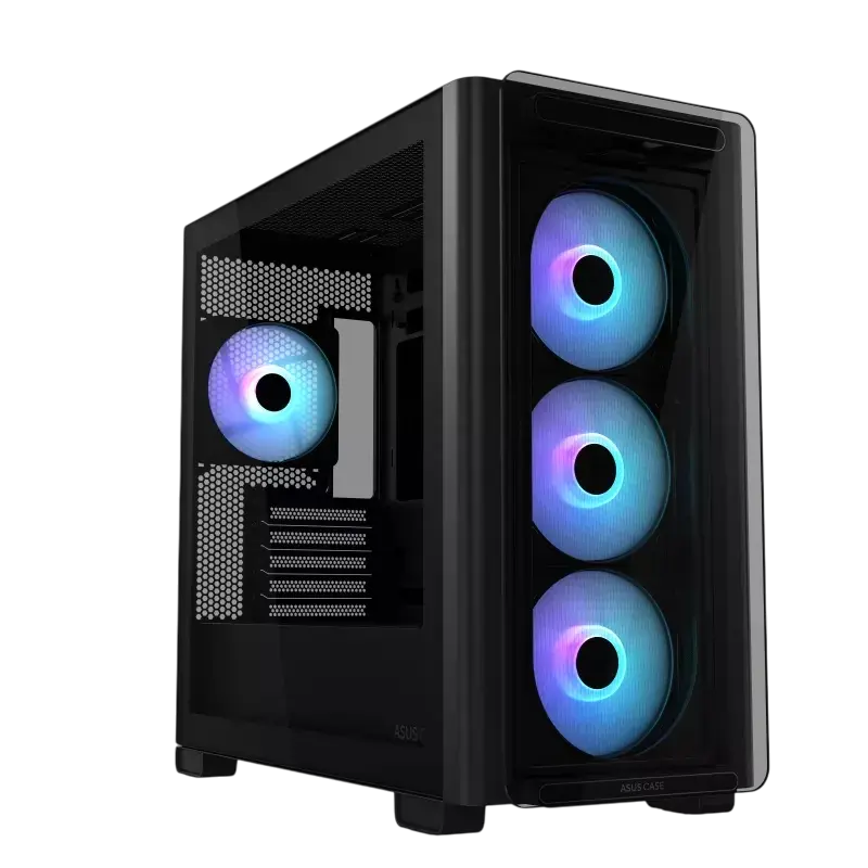 ASUS A23 PLUS TG ARGB Mini-Tower Negru