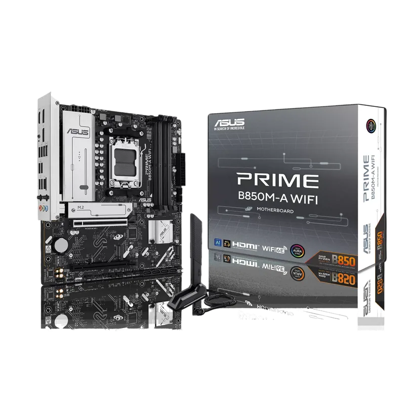 ASUS PRIME B850M-A WIFI AM5 Micro-ATX