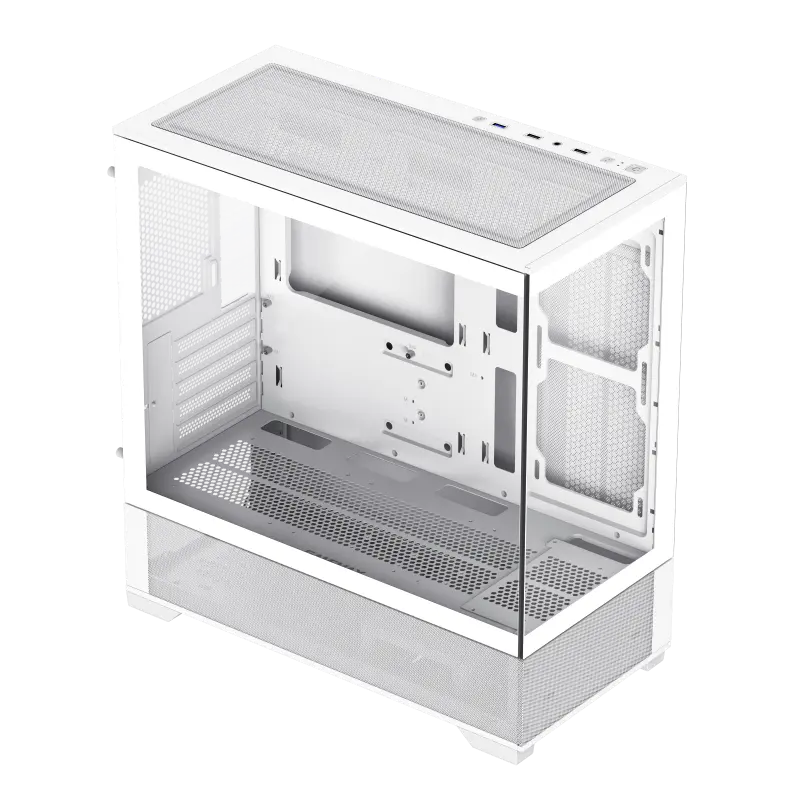 Gamemax VISTA MW Midi-Tower Alb