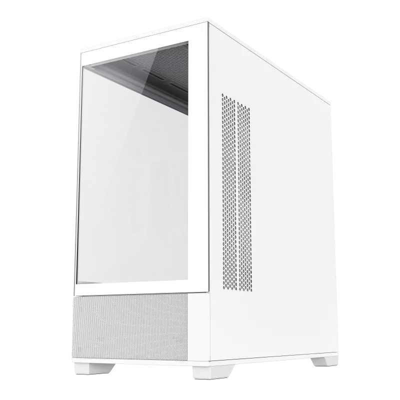 Gamemax VISTA MW Midi-Tower Alb