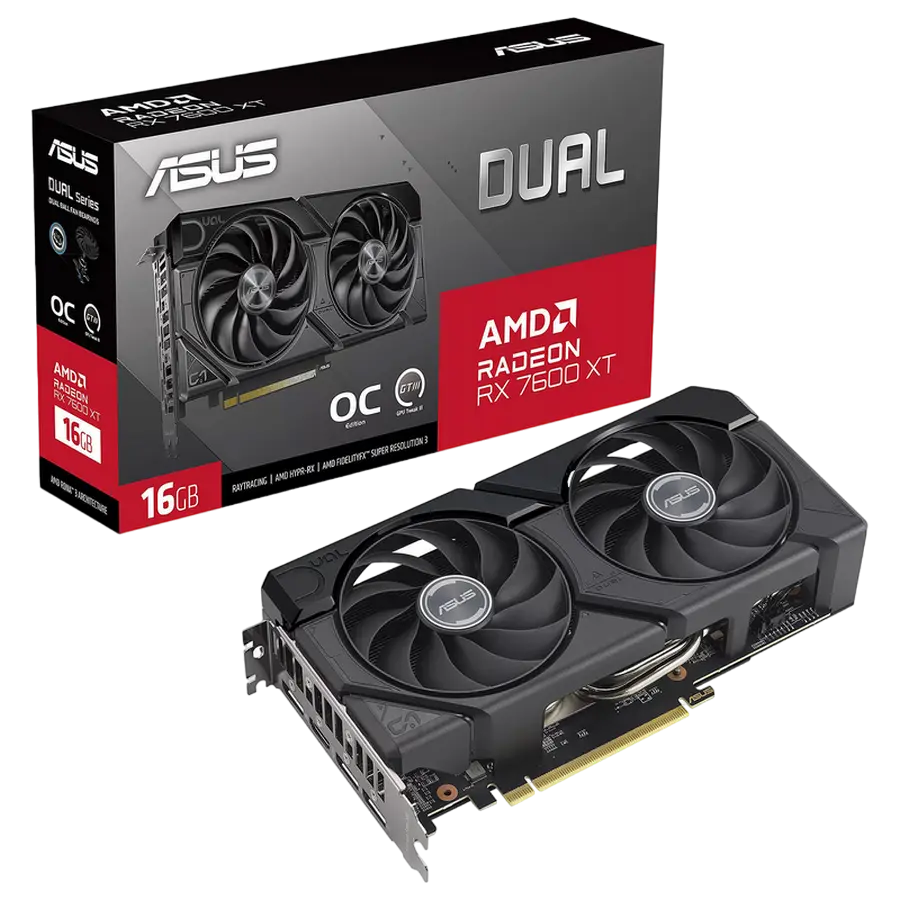 ASUS Dual Radeon RX 7600 XT OC