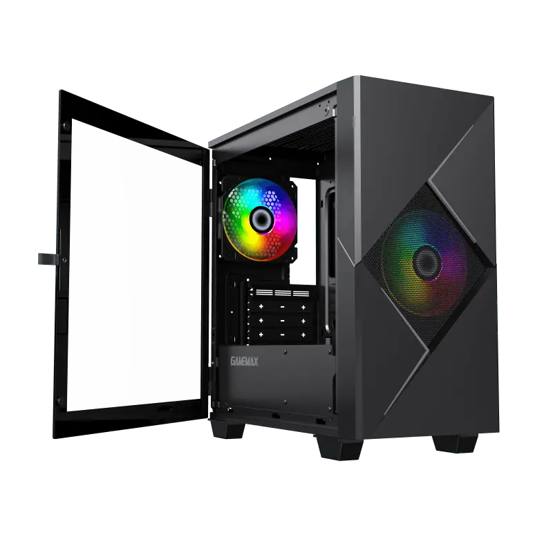 Gamemax CYCLOPS Midi-Tower Black