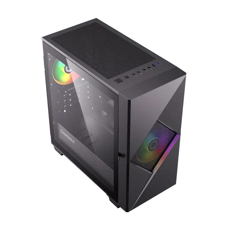 Gamemax CYCLOPS Midi-Tower Black