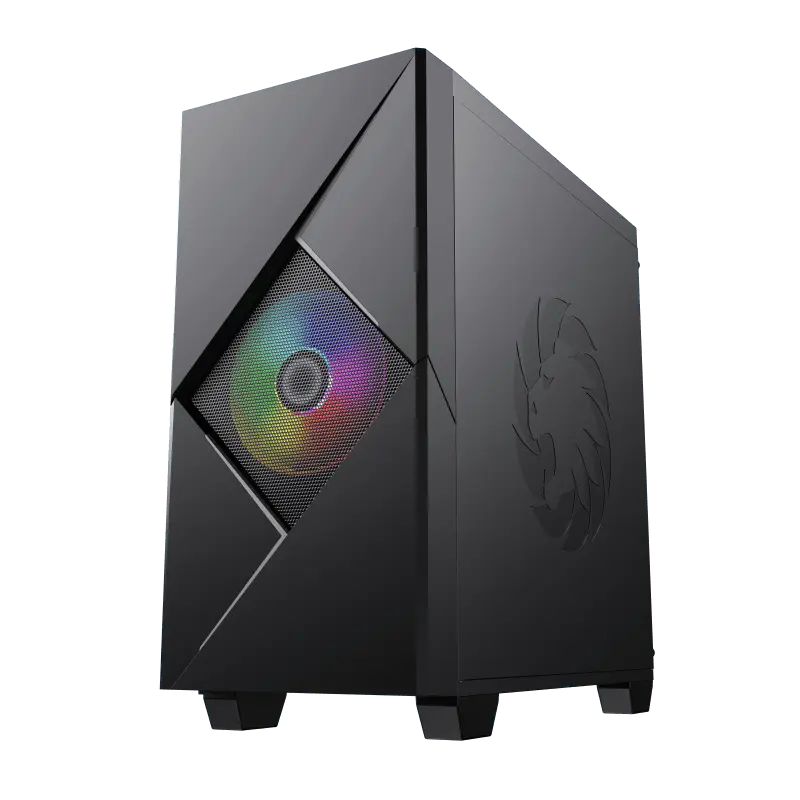 Gamemax CYCLOPS Midi-Tower Black