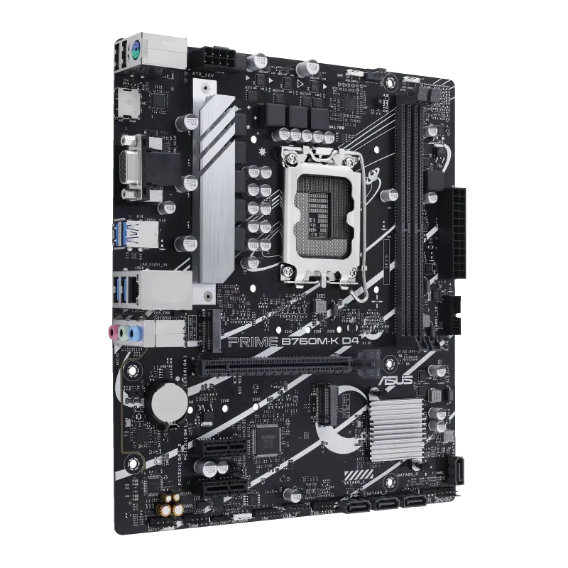ASUS PRIME B760M-K D4 LGA1700 Micro-ATX