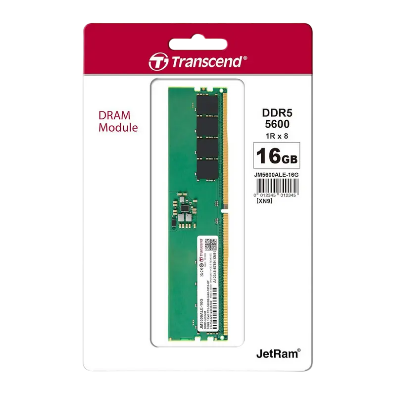 Transcend JetRam 16GB DDR5 5600MHz