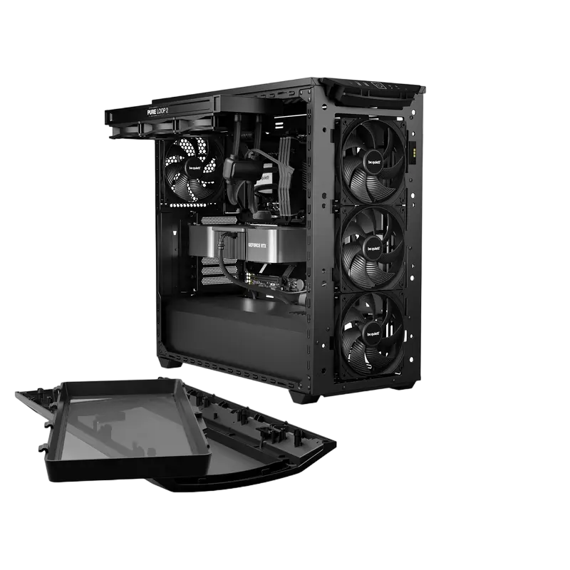 be quiet! SHADOW BASE 800 Midi-Tower Negru
