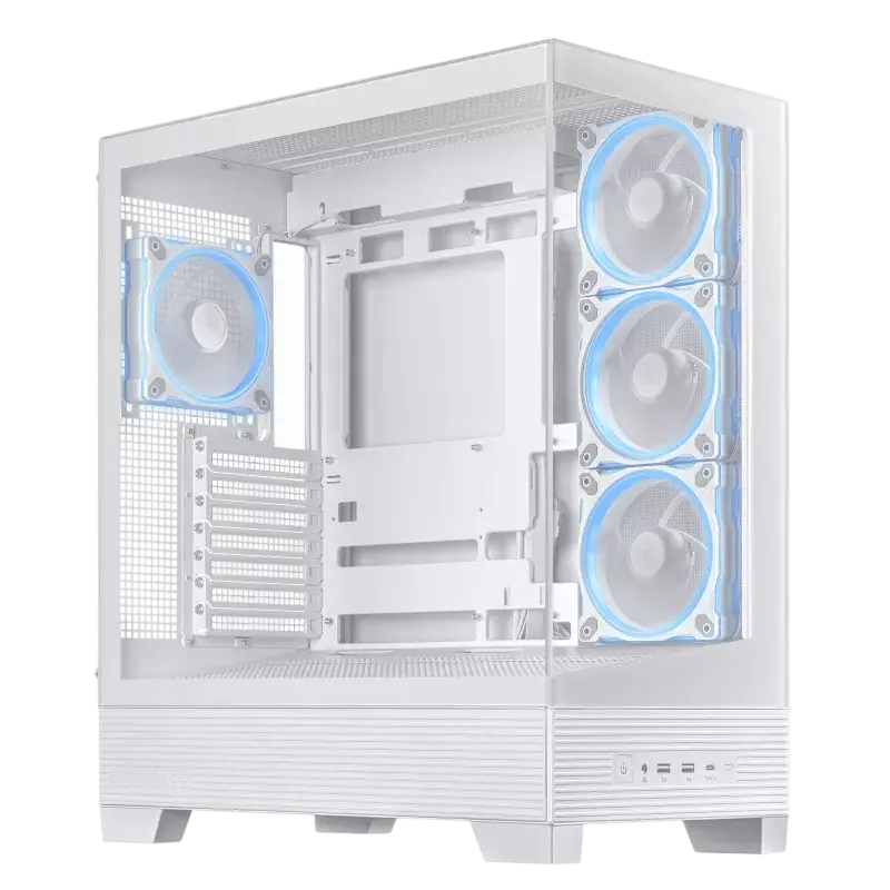 ASUS A31 PLUS TG ARGB Midi-Tower Alb