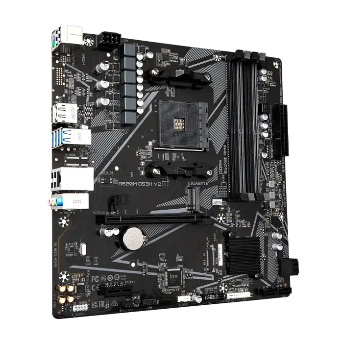 Gigabyte A520M DS3H V2 AM4 Micro-ATX