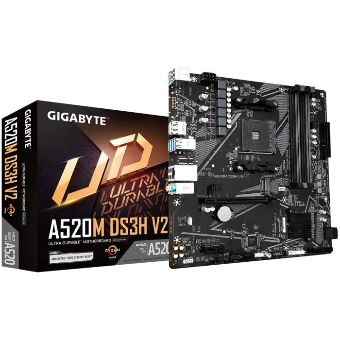 Gigabyte A520M DS3H V2 AM4 Micro-ATX