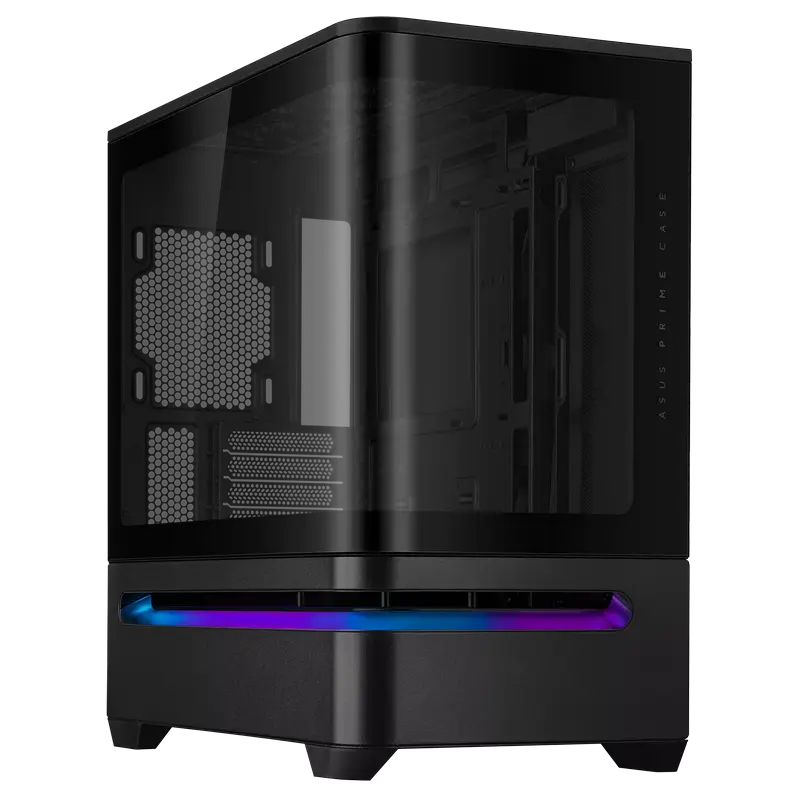 ASUS PRIME AP202 TG ARGB Midi-Tower Negru