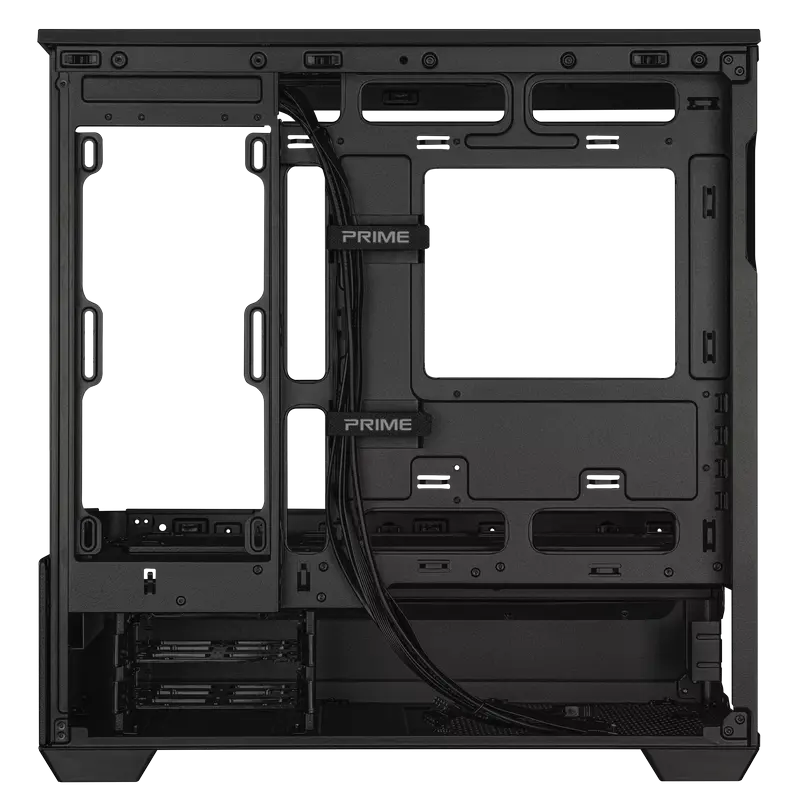 ASUS PRIME AP202 TG ARGB Midi-Tower Negru