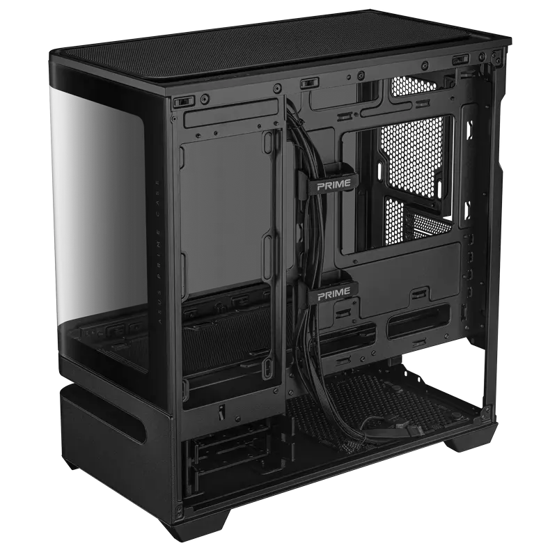 ASUS PRIME AP202 TG ARGB Midi-Tower Negru