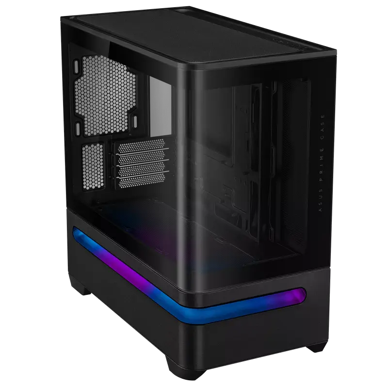 ASUS PRIME AP202 TG ARGB Midi-Tower Negru