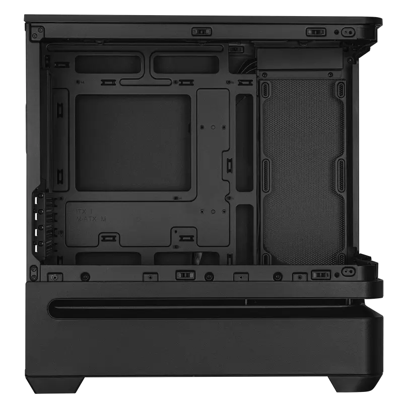 ASUS PRIME AP202 TG ARGB Midi-Tower Negru