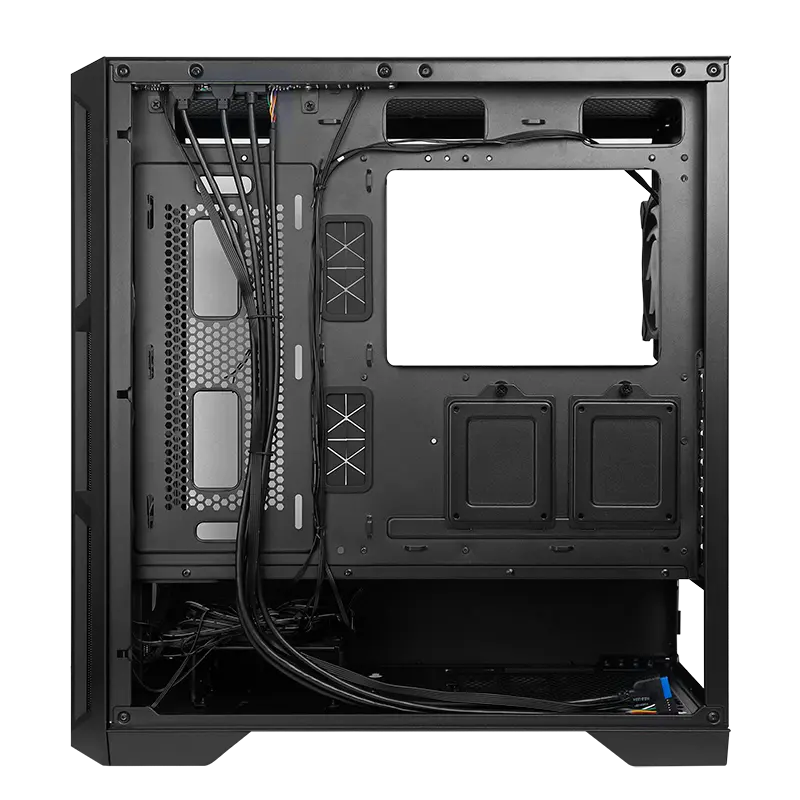 Chieftec GA-01B-TG-OP Midi-Tower Negru