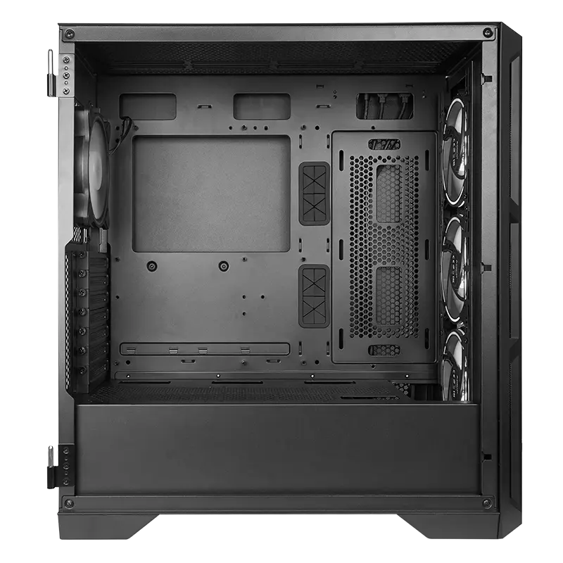 Chieftec GA-01B-TG-OP Midi-Tower Negru