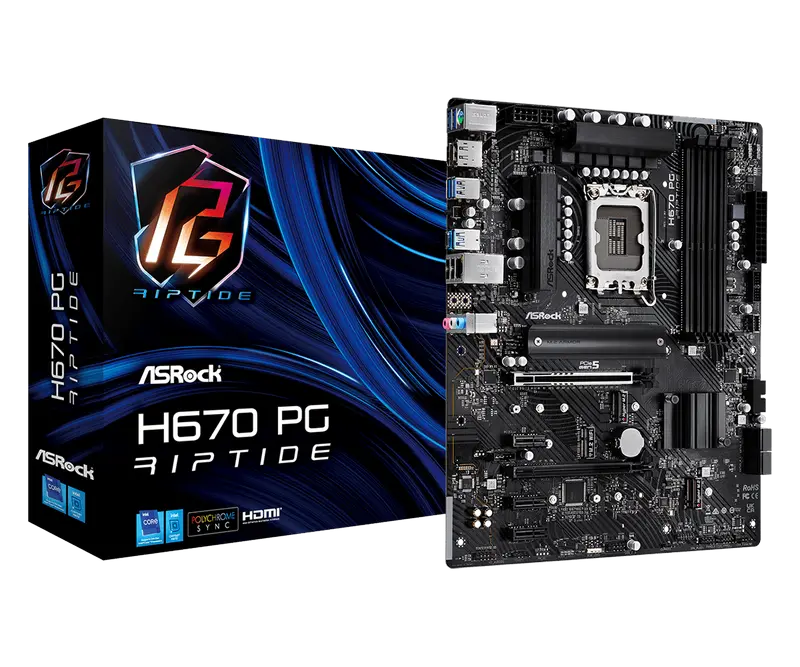 ASRock H670 PG RIPTIDE LGA1700 ATX