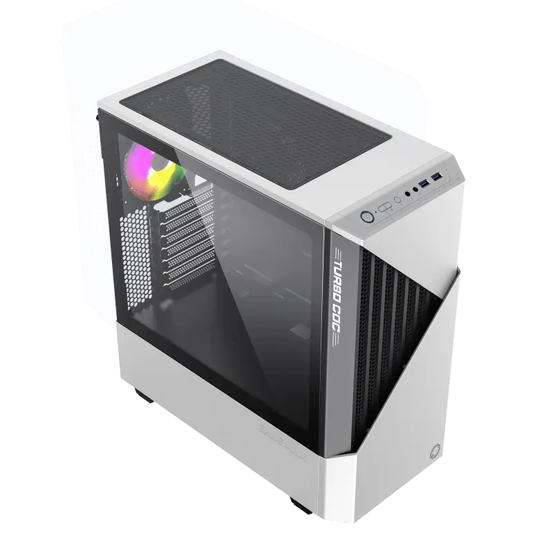 Gamemax CONTAC COC Midi-Tower White