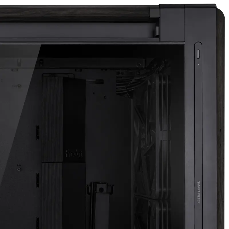 ASUS ProArt PA602 Wood TG Midi-Tower Black