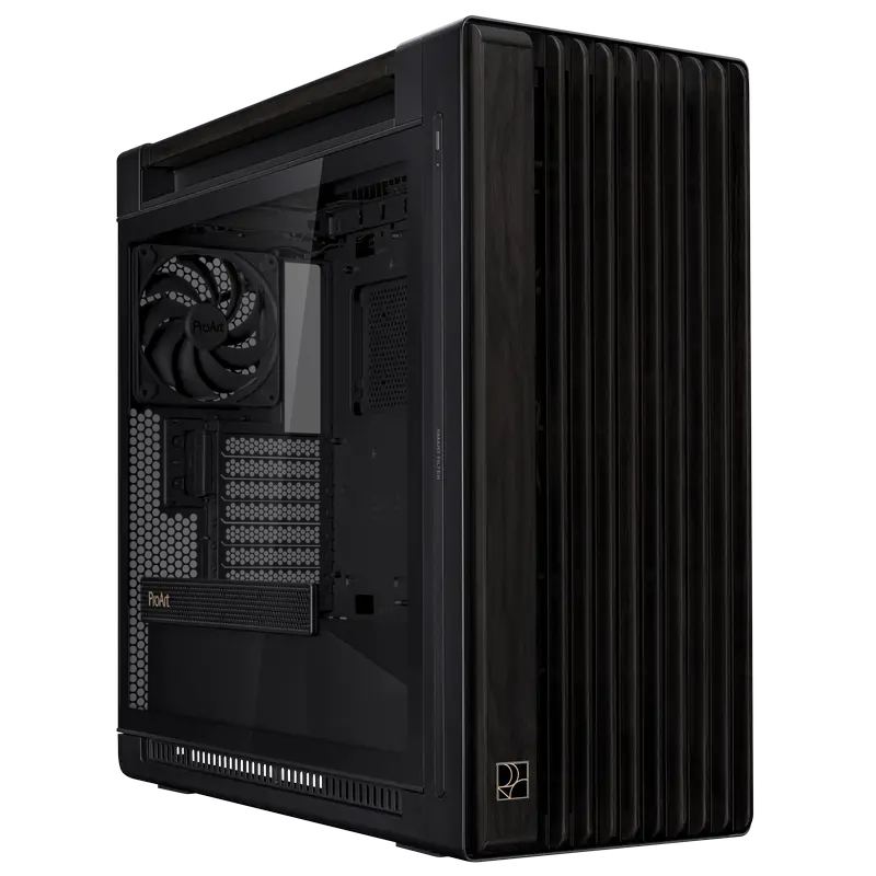 ASUS ProArt PA602 Wood TG Midi-Tower Black