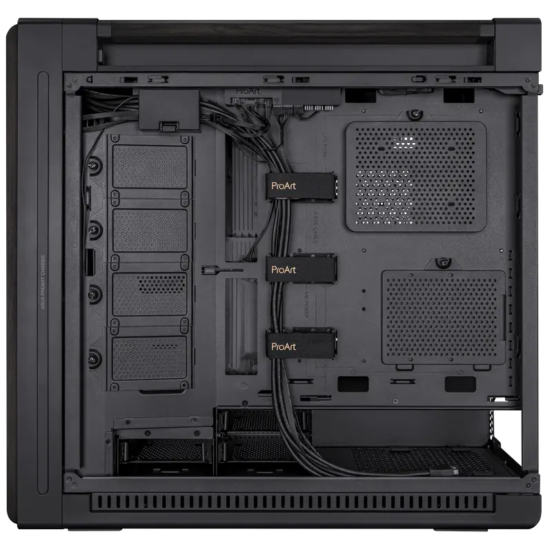 ASUS ProArt PA602 Wood TG Midi-Tower Black