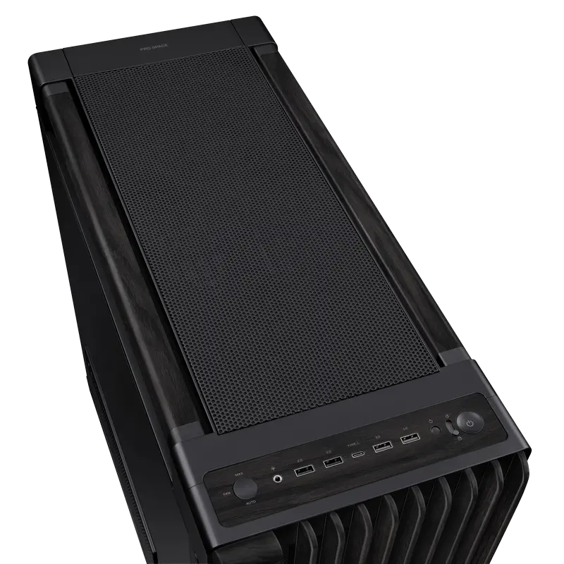 ASUS ProArt PA602 Wood TG Midi-Tower Black