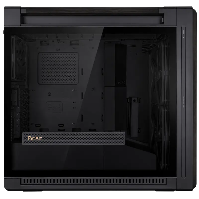 ASUS ProArt PA602 Wood TG Midi-Tower Black