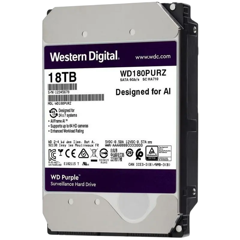 Western Digital WD Purple 18 TB