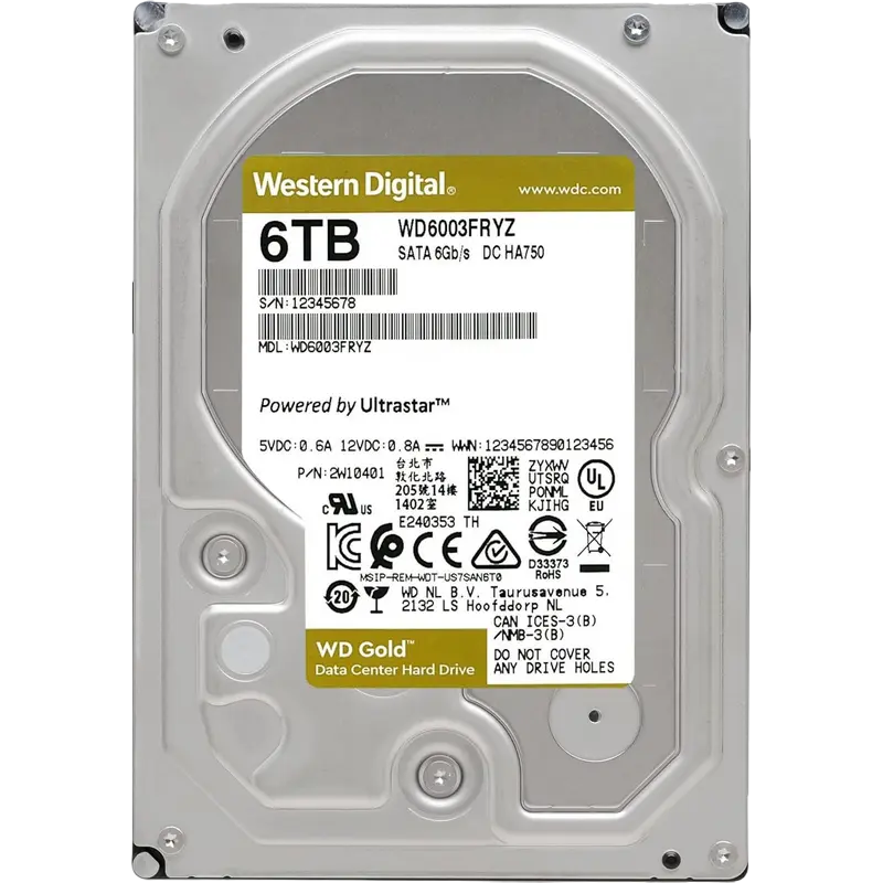 Western Digital WD Gold 6 TB